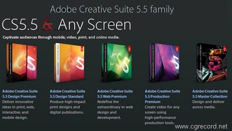 Adobe Creative Suite 5.5 Now Available | Computer Graphics Daily News